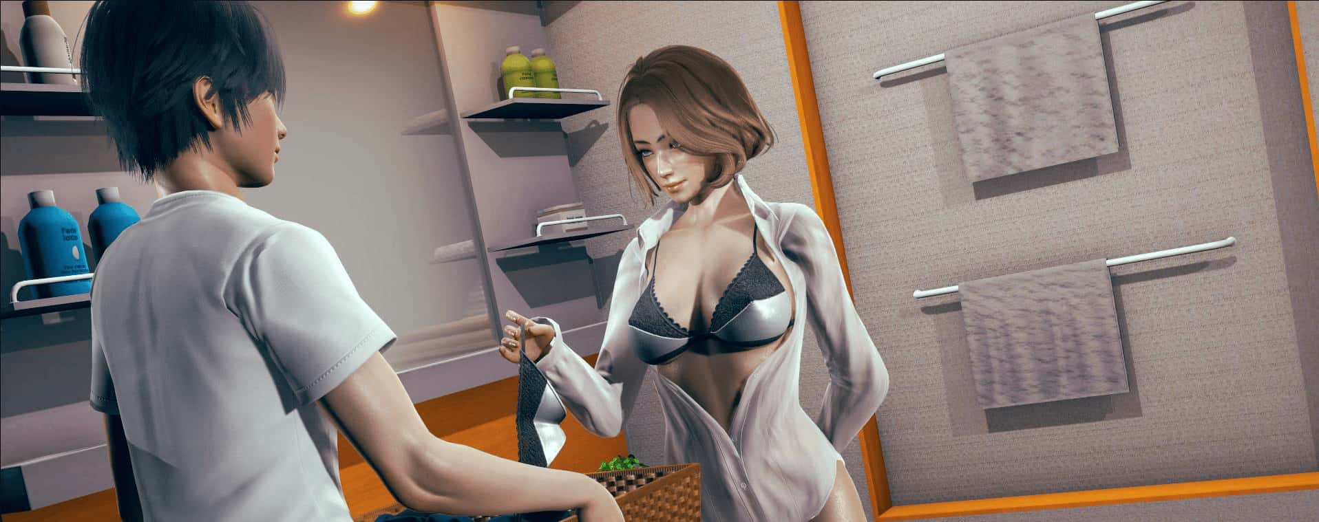被围困后的欲火 Confined and Horny